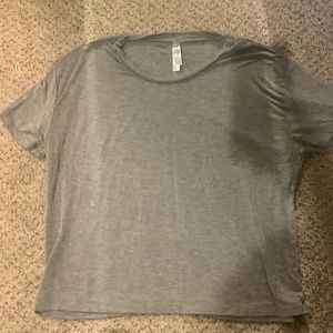 Gray athlesiure top (M)